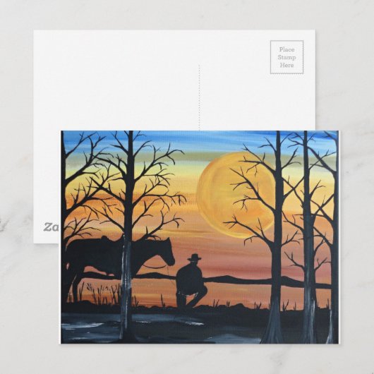 静かに ポストカード (正面/裏面)