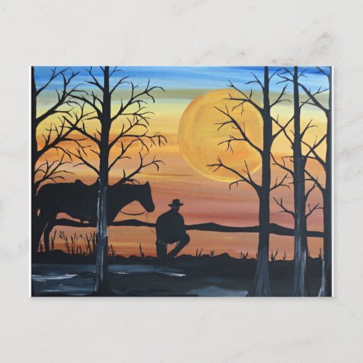 静かに ポストカード (正面)