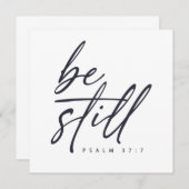 静かに 神は愛する イエスは救う キリスト教教会 (正面/裏面)