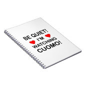 静かに！私はCUOMOを見ている ノートブック (右側)