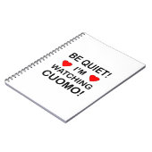 静かに！私はCUOMOを見ている ノートブック (左側)