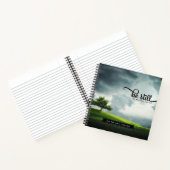 『静かに』聖書のクーテ ノートブック (内部)