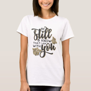 静かに Tシャツ
