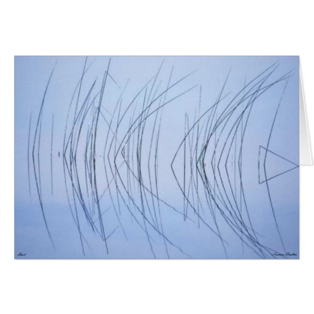 -静かカード –  (正面横)