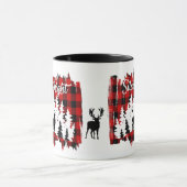 静かクリスマスマグ マグカップ (中央)