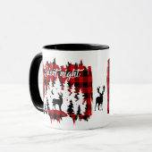 静かクリスマスマグ マグカップ (正面左)