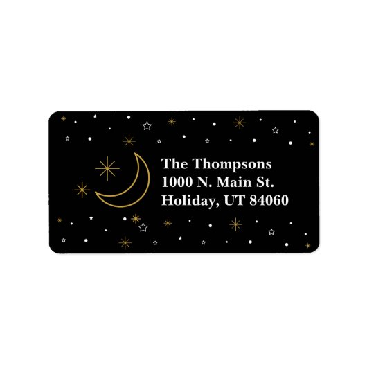 静かクリスマス ラベル (正面)