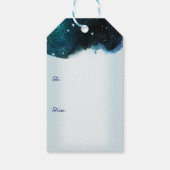 静かディアホリデイで夜 ギフトタグ (裏面)