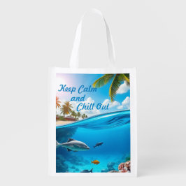 静か保に落ち着いて エコバッグ