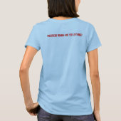 静か多数派 – もうだめだ！ Tシャツ (裏面)