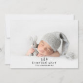 静か夜のクリエレガントスモダント写真 シーズンカード (正面)