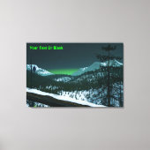 静か夜 キャンバスプリント (正面)