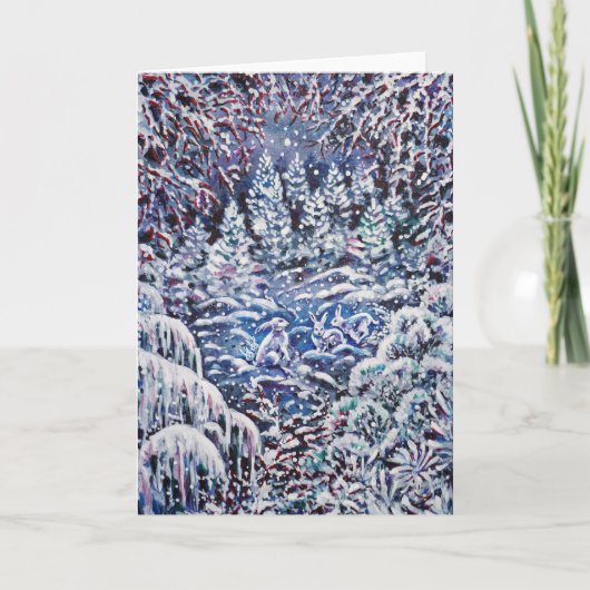 静か夜 シーズンカード (正面)