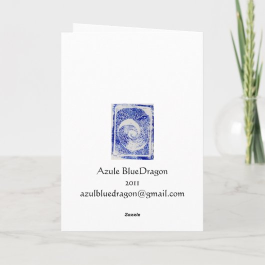 静か夜 シーズンカード (裏面)