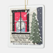 静か夜 セラミックオーナメント (左)