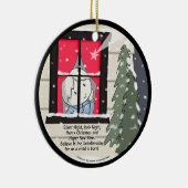 静か夜 セラミックオーナメント (右)