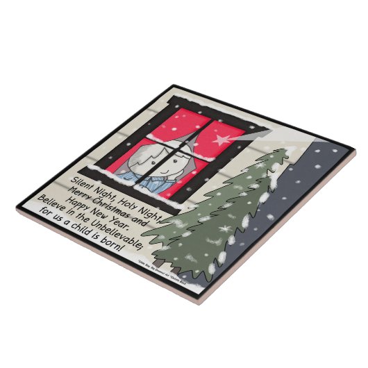 静か夜 タイル (側面)