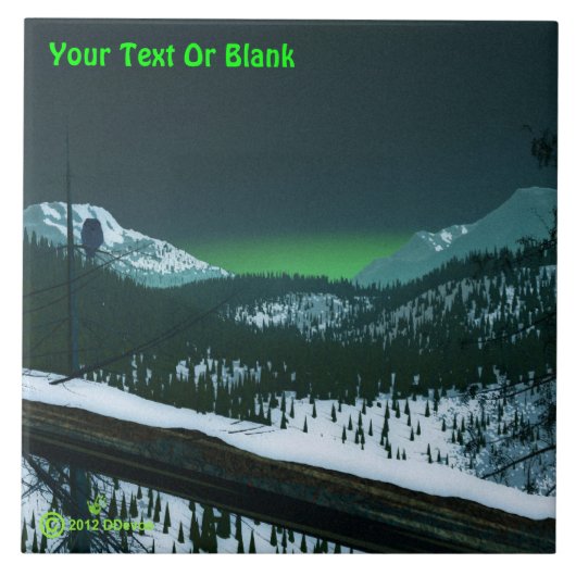 静か夜 タイル (正面)