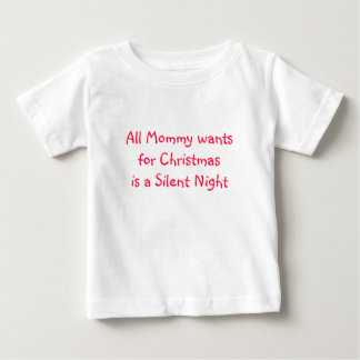 静か夜 ベビーTシャツ