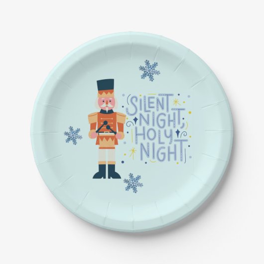 静か夜 ペーパープレート (正面)