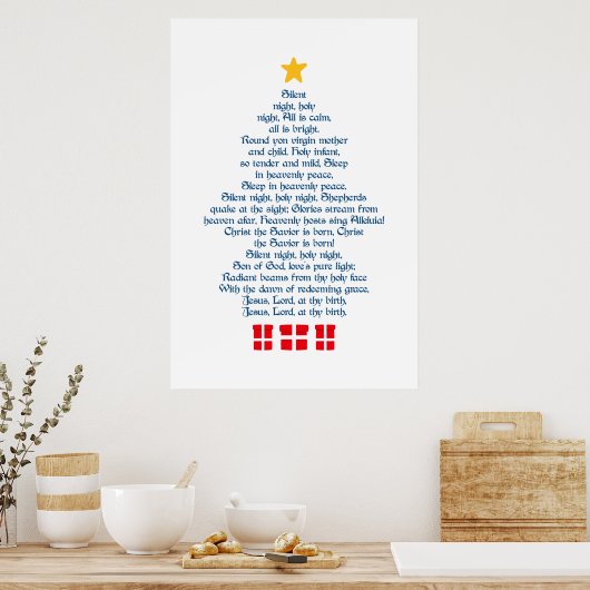 静か夜 ポスター (キッチン)