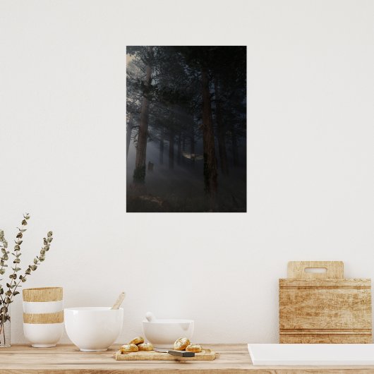 静か夜 ポスター (キッチン)