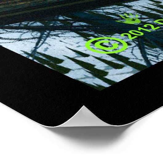 静か夜 ポスター (角)