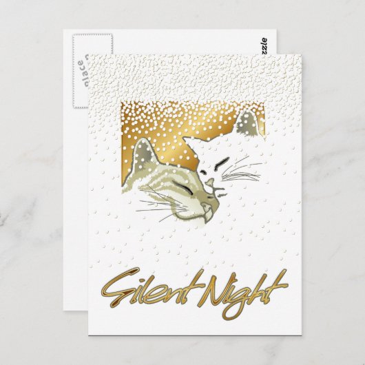 静か夜 ポストカード (正面/裏面)