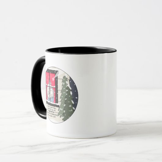 静か夜 マグカップ (正面左)