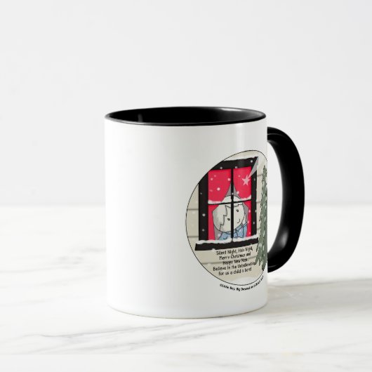 静か夜 マグカップ (正面右)