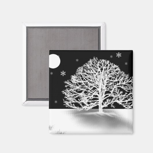 静か夜 マグネット (正面/裏面)