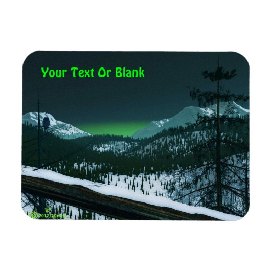 静か夜 マグネット (横)