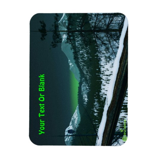 静か夜 マグネット (縦)