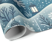 静か夜 ラッピングペーパー (ロールコーナー)