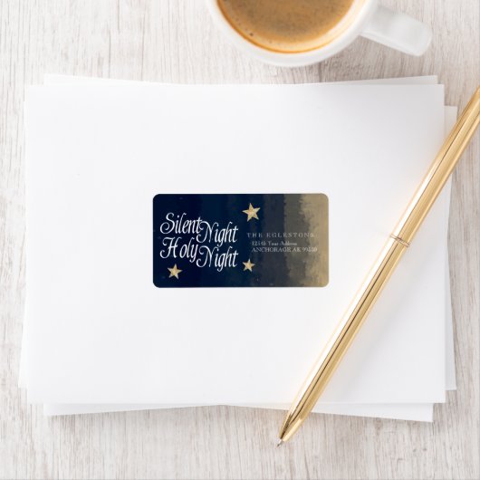 静か夜 ラベル (インサイチュ)