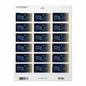 静か夜 ラベル (フルシート)