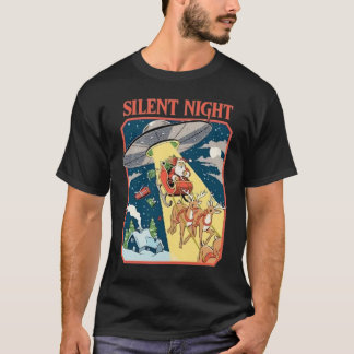 静か夜 Tシャツ