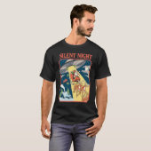 静か夜 Tシャツ (正面フル)