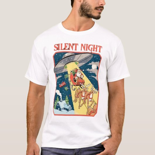 静か夜 Tシャツ (正面)