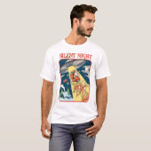 静か夜 Tシャツ (正面フル)