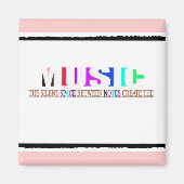 静か宇宙 マグネット (正面)