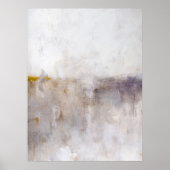 静か時 – 抽象芸術ウォールアー絵を描トプリント ポスター (正面)