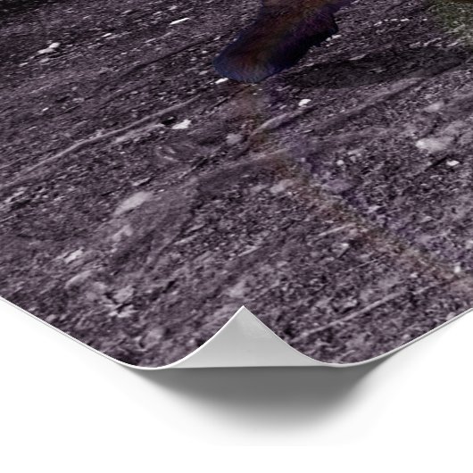 静か木 ポスター (角)