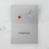 静か疑問に思恋しく思私の''カード。 シーズンカード (内部)