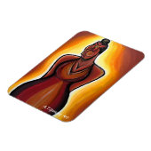 静か美しいプレミアムFlexiマグネット マグネット (左側)