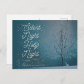 静かNIGHT/クリスマス葉書 シーズンポストカード (正面/裏面)
