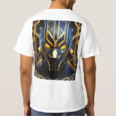 「静かProwler: 素晴らし Black Panther Artwork」 Tシャツ (裏面)