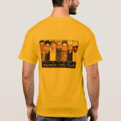 静けさの人のティー Tシャツ (裏面)