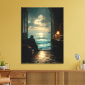 静けさの向こうの海 キャンバスプリント (インサイチュ (リビング))
