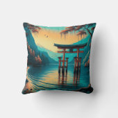 静けさの囁き聖門 クッション (裏面)